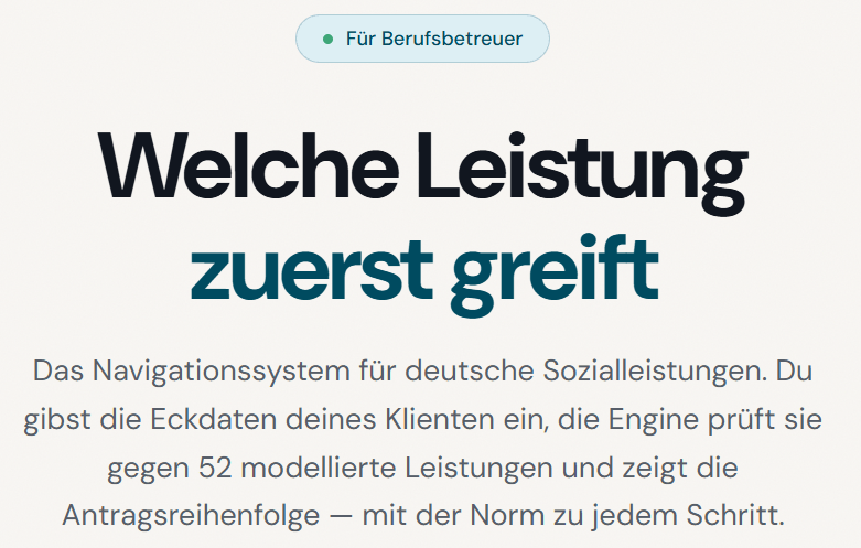 Ausschnitt aus Vorrangige Hilfen